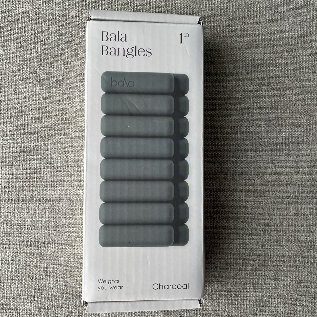 Brand New Bala Bangles 1 Lb Arm Ankle Weights In Charcoal